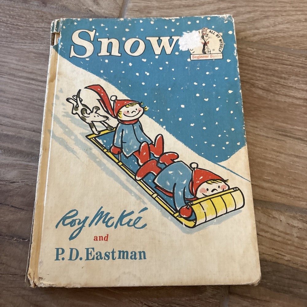 Snow by Roy McKie Beginner Books Book‎ Club Edition Hardcover 1962